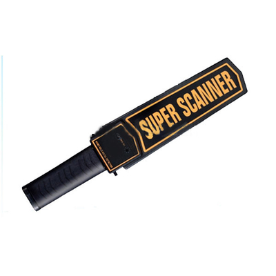 Detector de metales de mano portátil, negro - dispositivo de seguridad ideal, analizador estupendo